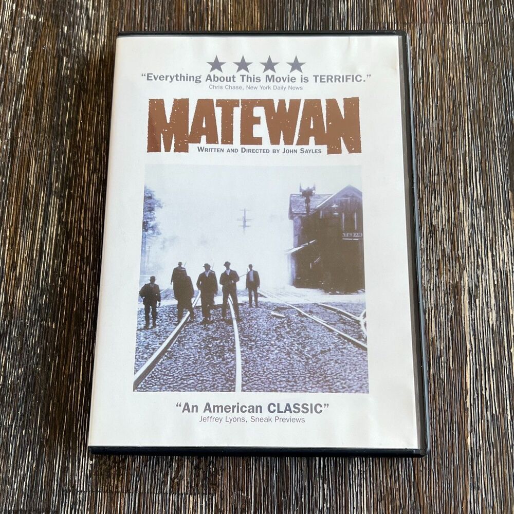 Matewan DVD Movie Drama John Sayles Chris Cooper James Earl Jones 1987 Film